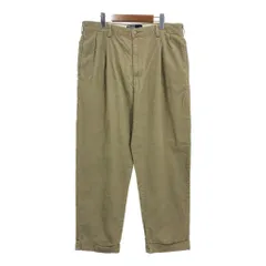 90年代 Polo by Ralph Lauren ポロ ラルフローレン HAMMOND PANT 2タック コーデュロイパンツ ベージュ (メンズ W36 L30) 中古 古着 S0646