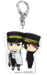 【中古】雑貨 尾形百之助 描き起こしミニキャラアクリルキーホルダー 「Blu-ray/DVD ゴールデンカムイ 第九巻」 アニメイト購入特典