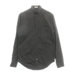 【美品】ディオールオム　長袖シャツ　2009AW　クリス期　ハイネック　肩ジップ 美品】ディオールオム 長袖シャツ 2009AW クリス期 ハイネック