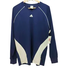 アディダス adidas Y2K タイ製 CLIMALITE パフォーマンスロゴ トレーニングジャージ メンズ  M