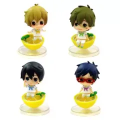 【中古】トレーディングフィギュア 全4種セット 「タイトーくじ本舗 Free!-Eternal Summer-」 岩鳶デフォルメフィギュア賞
