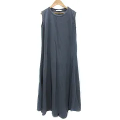 ジャーナルスタンダード レリューム JOURNAL STANDARD relume ワンピース ロング丈 マキシ丈 ノースリーブ F チャコールグレー /YM20
