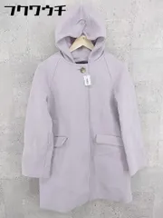 ■ SHIPS シップス ジップアップ 長袖 コート サイズ38 パープル系 レディース 【1101210002811】