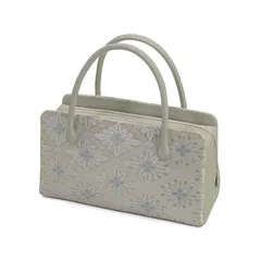 正絹西陣帯地利休バッグ【ms1017】