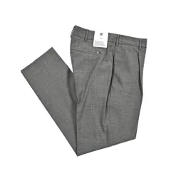 PT TORINO ピーティートリノ / Edge UNDICI ストレッチウール ワンタックスラックス 春夏秋 メンズ グレー 423728