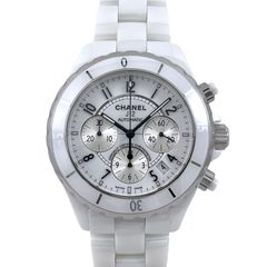 【CHANEL】シャネル J12 クロノグラフ 41mm H1007 腕時計 ホワイトセラミック メンズ 自動巻き