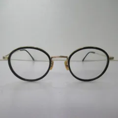 BJ CLASSIC COLLECTION　COM-111S　ビージェイクラシックコレクション　メガネ　眼鏡　レディース　ユニセックス　メンズ　フレーム　度入り　フレーム取り　中古　used　人気　定番　激安　トレンド　即購入大歓迎　即購入OK　R455