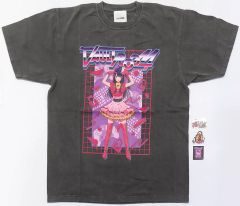 [중고] T 셔츠 호시노 아이 TEE (T 셔츠 / 스티커 포함) 블랙 L 사이즈 [vaultroom × [추천의 아이]]