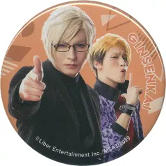 【中古】バッジ・ピンズ(男性) 藤田玲(古市左京)＆田内季宇(迫田ケン)/銀泉会2ショット ランダム缶バッジ秋組 「MANKAI STAGE『A3!(エースリー)』～AUTUMN＆WINTER 2019～」