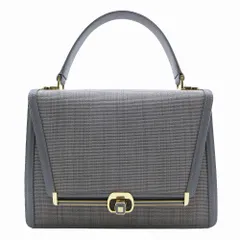 美品❣️コンテスホースヘアーグレー　ハンドバッグ 00010117-1.jpg
