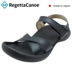 リゲッタカヌー CJFD5326a レディース クロスベルト サンダル フィールドソール RegettaCanoe 5326 日本製 ブラックのサムネイル