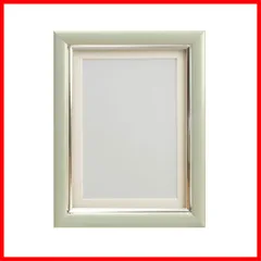 PGY(パールグレー)L判 Vカラー肖像額 106278 フォトフレーム 面材:ガラス VANJOH 置きのみ 万丈