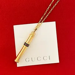 【超希少】グッチ ネックレス GUCCI シェリー 香水ボトル オールドグッチ 美品 オールドグッチ ☆ ヴィンテージ シェリーライン