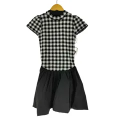 Darich ドッキングチェックフレアミニワンピース D05767EW05331_1_l.jpg