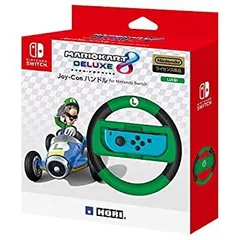 【中古】【Nintendo Switch対応】マリオカート8 デラックス Joy-Conハンドル for Nintendo Switch ルイージ