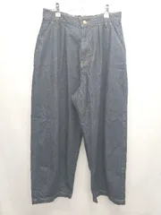 ◇ Θ MONO-MART モノマート ワイド バルーン デニム パンツ ジーンズ サイズM ネイビー系 レディース E  【1507100011787】