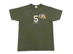 バズリクソンズ Tシャツ BR78514 Bomber Barons Buzz Rickson 東洋 メンズ ミリタリー 半袖tee オリーブ 新品 アメカジショップ