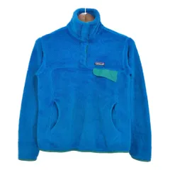 patagonia パタゴニア リツール スナップT フリースジャケット アウトドア ブルー (レディース XS) 中古 古着 R6026