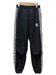 9090(ナインティナインティ) NINETY NINETY Animal Track Pants　アニマル トラック パンツ NN1134 M ブラック レディース/025