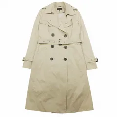 アイシービー iCB ツイルクロス トレンチ コート ミドル丈 キルティング ライナー付 2WAY スプリング ジャケット ブルゾン アウター 9/M ベージュ レディース