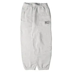 美品 STUSSY ステューシー パンツ サイズ:M 20SS NIKE ナイキ ロゴ 刺繍 ヘビーウェイト スウェット パンツ NRG BR FLEECE PANT ヘザーグレー ボトムス ズボン コラボ【メンズ】のサムネイル