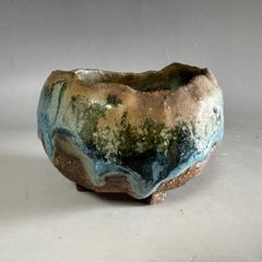 小品盆栽鉢山野草鉢 英国製ERIN窯 アクセント鉢22