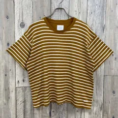 VICTIM&CO. ヴィクティム 日本製 半袖 ボーダー Tシャツ M