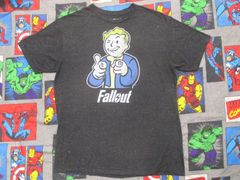 Fallout フォールアウト ボルトボーイ プリントTシャツ XL USA古着 ゲーム