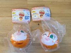 未使用　それいけ！ アンパンマン おっきなぷらりんアンパンマン7 ドキンちゃん 2点セット 【E3799-001】▶110