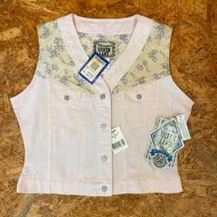 デッドストック Wrangler SILVER LAKE ベスト レディースM ラングラー シルバーレイク 花柄 ウェスタン ヴィンテージ ビンテージ vintage ユーズド USED 古着
