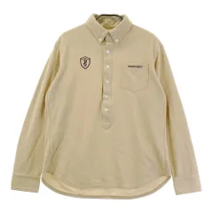 サイズ：4 PEARLY GATES パーリーゲイツ  長袖 ポロシャツ  ベージュ系 [240101328818]# ゴルフウェア メンズ ストスト