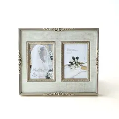 写真立て フォトフレーム ヨーロピアン かわいい 写真立て フォトフレーム アンティーク おしゃれ 写真立て フォトフレーム 複数枚 フォトスタンド 壁掛け 結婚祝い 誕生祝い 出産祝い プレゼント ギフト 贈り物 ファミリーフォトフレーム2ウィンドー