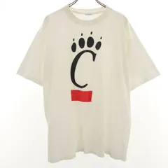 ALL SPORTS オールスポーツ 90s USA製 オールド シンシナティ大学 半袖 Tシャツ XL ホワイト シングルステッチ メンズ 古着
