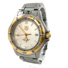 TAG Heuer タグホイヤー Professional プロフェッショナル 995 706K SS/QZ ホワイト文字盤 メンズ腕時計 稼動品【PF-15】