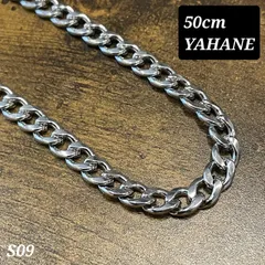 【 新品 送料無料 】 S09 喜平 6mm 50cm シルバー ネックレス メンズ ステンレス チェーン