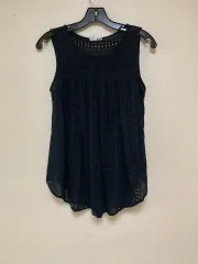 GAP(ギャップ) gap 黒 ノースリーブカットソー ノースリーブブラウス