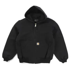 【※USA製】カーハート★ダックジャケット アクティブパーカー L 黒色 USA製 カーハート アクティブパーカー 黒 表記(L TALL) | すべて