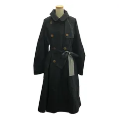 ヴィヴィアンウエストウッド　レッドレーベル ブラック トレンチコート ベルト付き w300_vivienne01.jpg