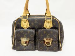LOUIS VUITTON ルイヴィトン モノグラム マンハッタンPM ハンドバッグ ゴールド金具 M40026