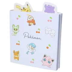 【メール便】ポケットモンスター メモ帳 パタパタメモ チェリーチラシ ポケモン カミオジャパン 新学期準備文具 かわいい キャラクター グッズ 