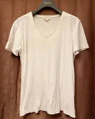 DIESEL VネックTシャツ アイボリー XSサイズ