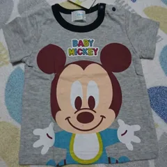 60～70cm ディズニーミッキー 半袖Tシャツ 未使用品 西松屋のサムネイル