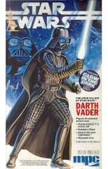 mpc製　ビンテージプラモデル　ダースベイダー スター・ウォーズ】ナンだコレはっ！？恐ろしくブサイクな