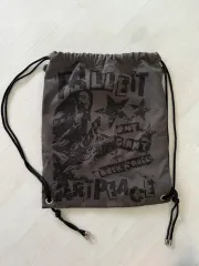 パレット ロック 鼻隠し ロープ ジムサック ナップサック チャコール