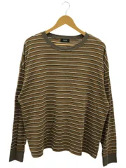 JOURNAL STANDARD L’essage (ジャーナルスタンダードレサージュ) 24070370050030 ランダムボーダープルオーバー レディース ブラウン FREE