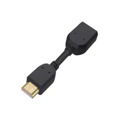 HDMI 10cm 延長ケーブル メスオス 4K 高画質 3D HDMIメス オス 延長ケーブル タイプA 変換 中継 tec-hdmient