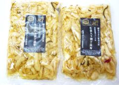 特価！半額新潟特産！生姜入り割り干し昆布！新潟淡麗ぽんしゅ漬！銘酒吉の川のお酒のお漬物