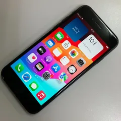 iPhone SE(第2世代) SE2 64GB ブラック SIMロック解除済み No.76