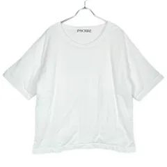 INSCRIRE アンスクリア 20AW パテッドTシャツ I20AW-CUT3 ホワイト Fのサムネイル