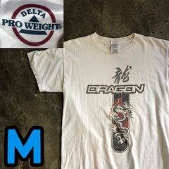 T6038 DELTA DRAGON プリントTシャツ 古着